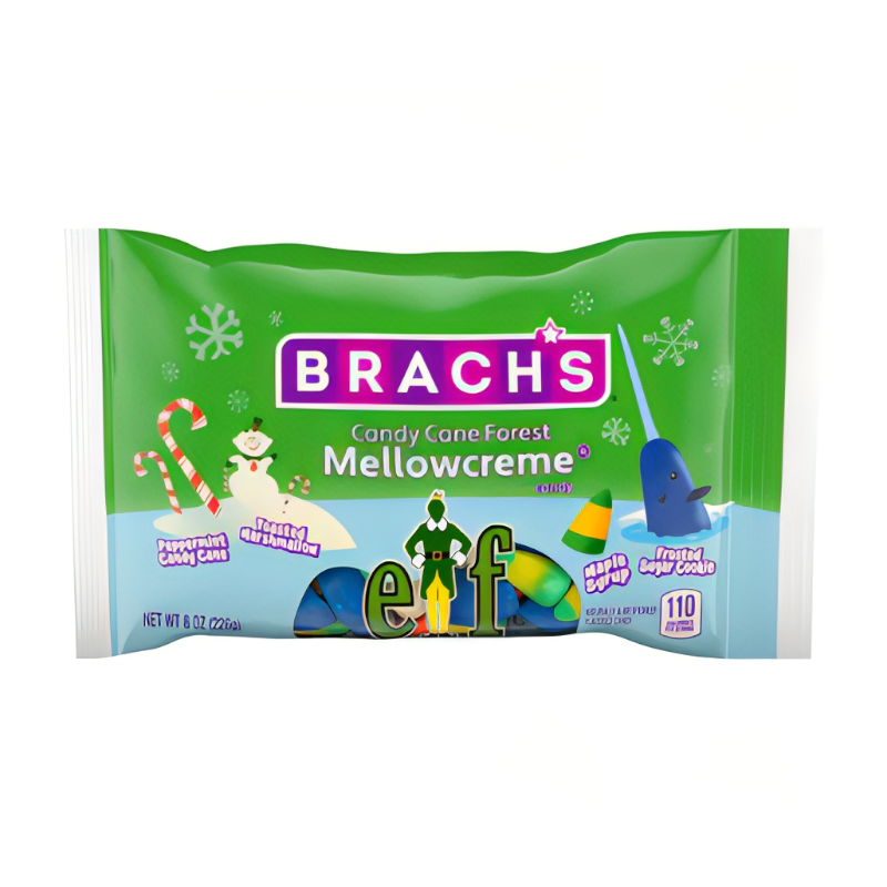 Brach's Elf Candy Cane Forest Mellowcremes (226g)