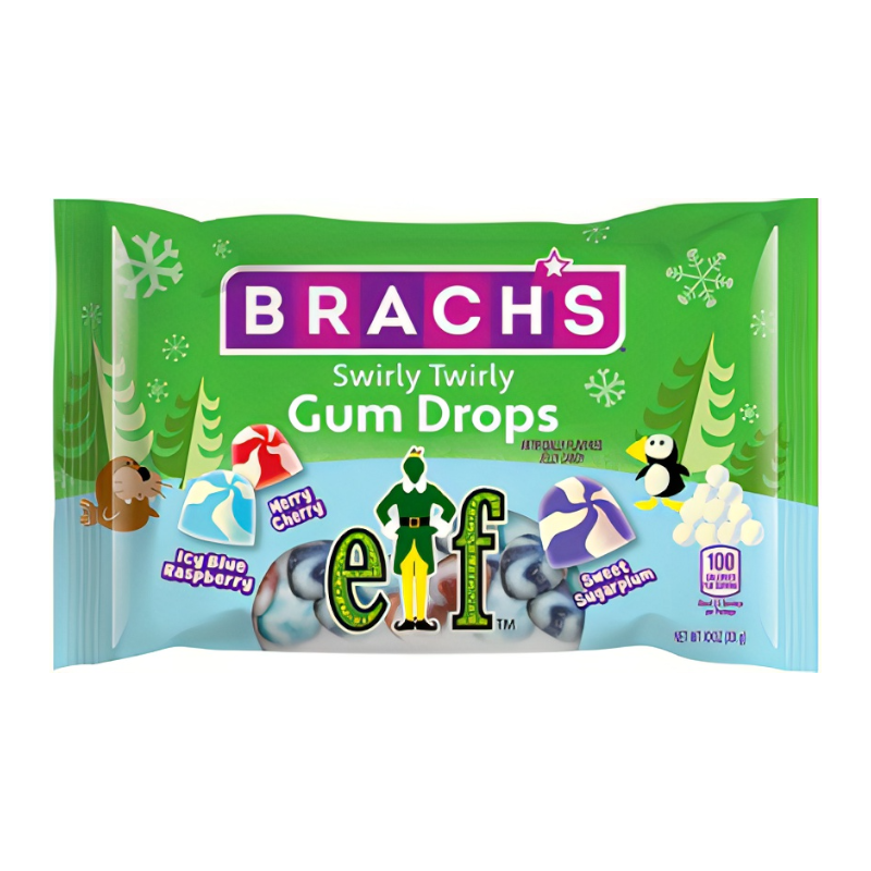 Brach's Elf Swirly Twirly Gum Drops (70g)