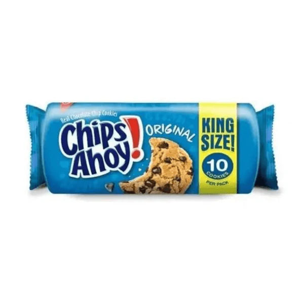 Chips ahoy original king size 117g