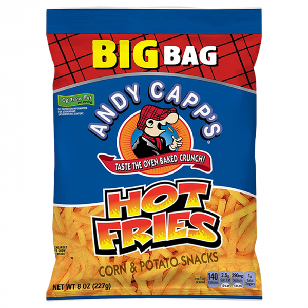 Andy capps hot fries big bag 227g