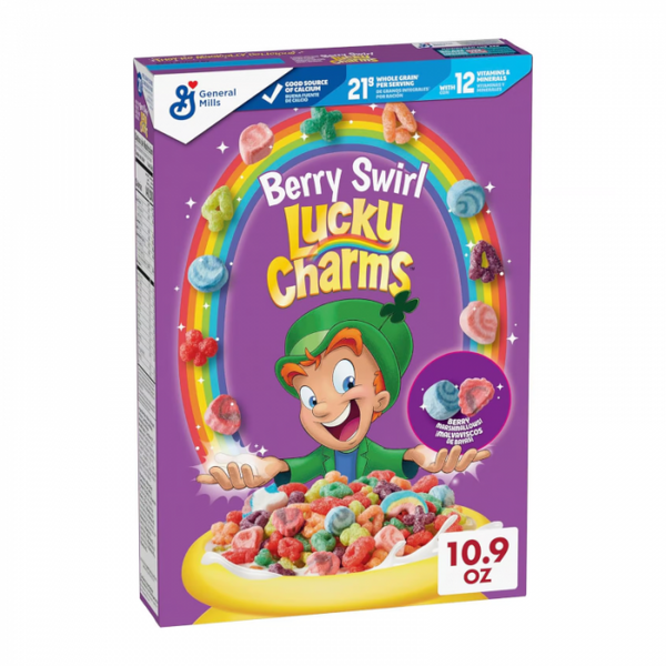 General Mills Berry Swirl Lucky Charms (309g)