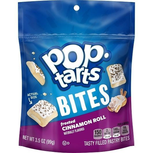Pop tarts bites cinnamon roll 99g
