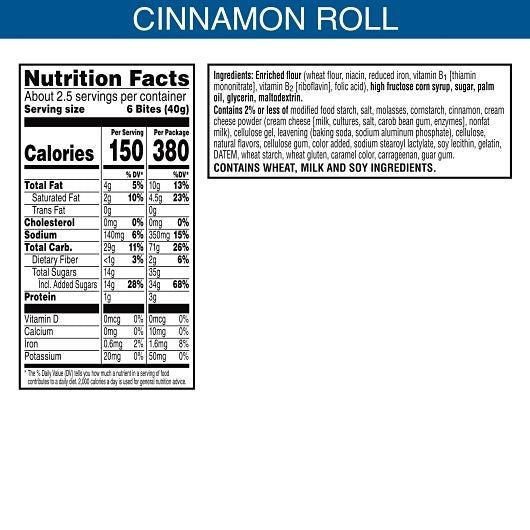 Pop Tarts Bites Cinnamon Roll (99g)