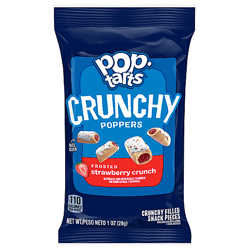 Pop tarts crunchy poppers strawberry crunch 28g