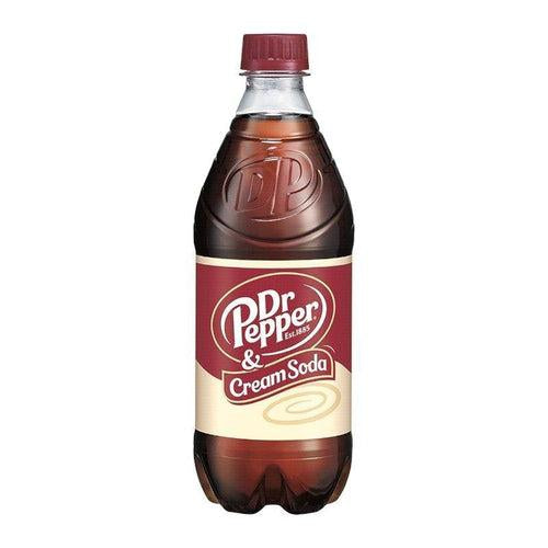 Dr Pepper and cream soda 591ml