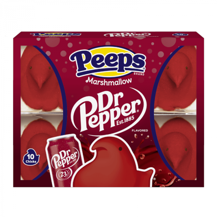 Peeps Dr Pepper Marshmallow Chicks- 10ct (85g)