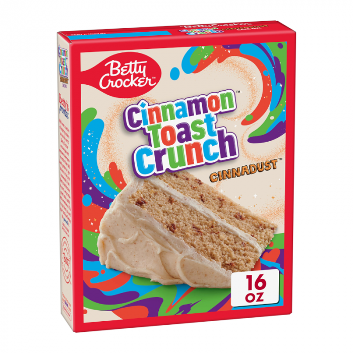 Betty Crocker cinnamon toast crunch cake mix 375g