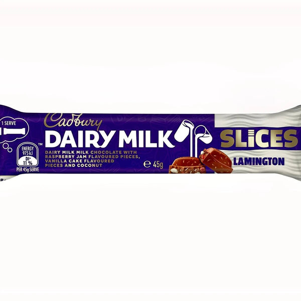 Cadbury Dairy Milk Lamington Slices (45g)