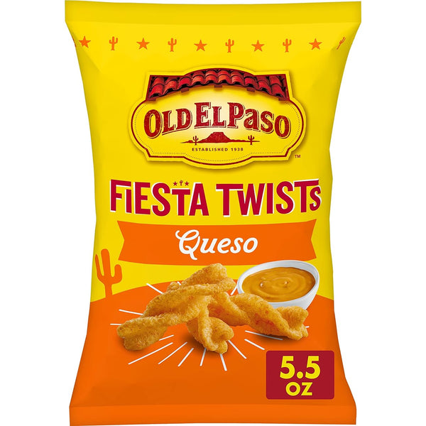 Old El Paso Fiesta Twists Queso (56g)