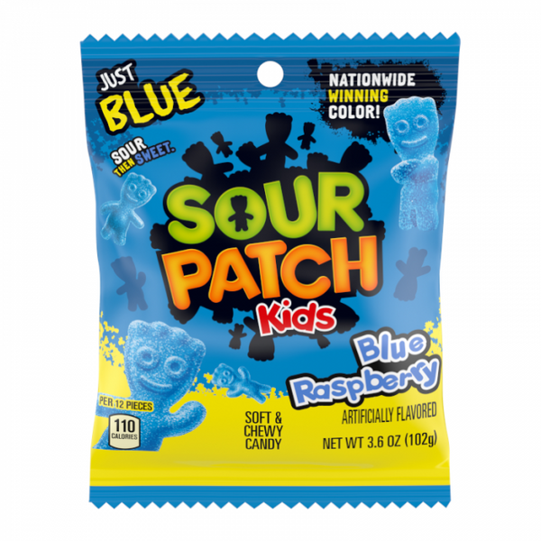 Sour patch kids blue raspberry 102g