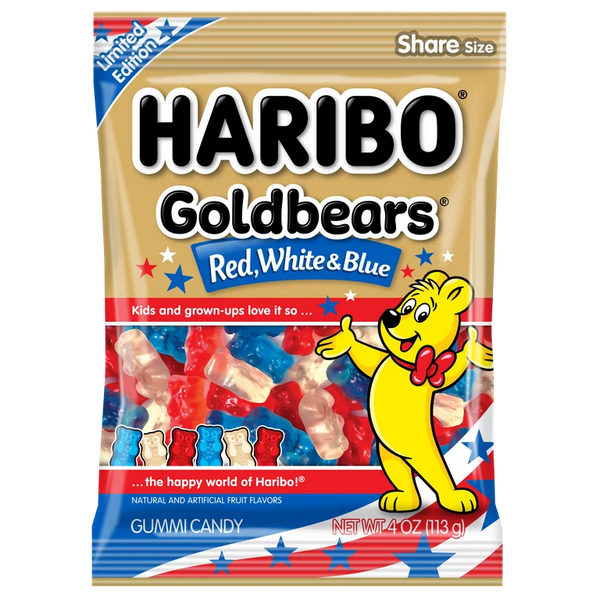 Haribo Red White & Blue (113g)