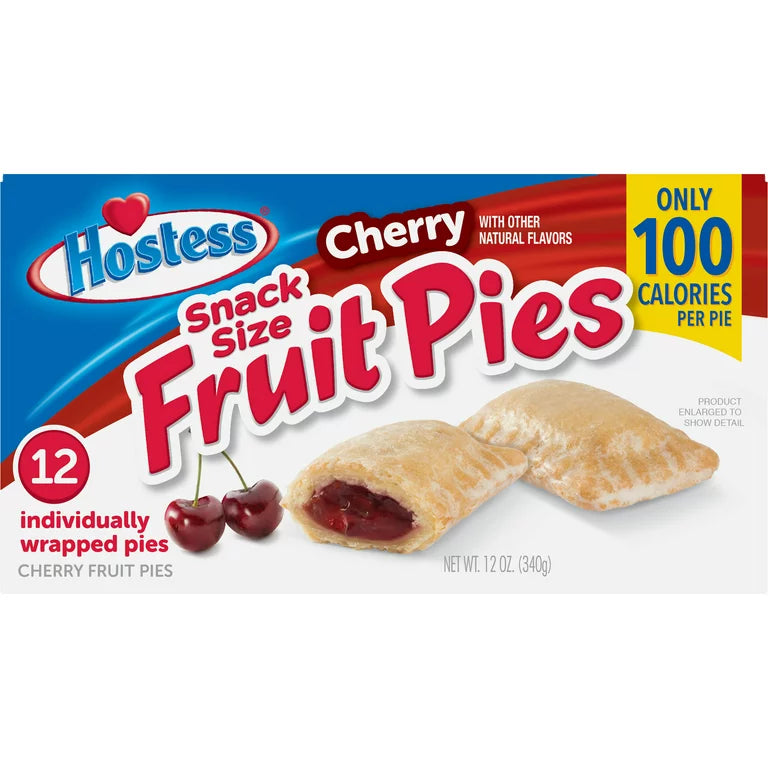 Hostess Cherry Fruit Pie- 12Ct (340g)