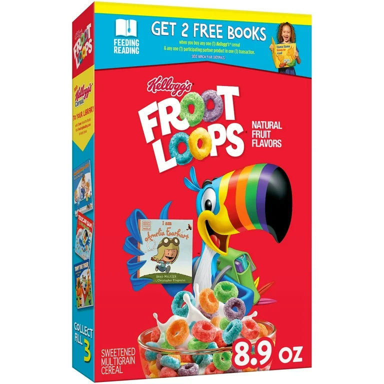 Kelloggs Froot loops cereal 252g