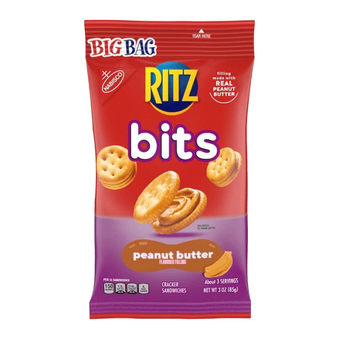 Ritz Bits Peanut Butter Sandwiches (85g)