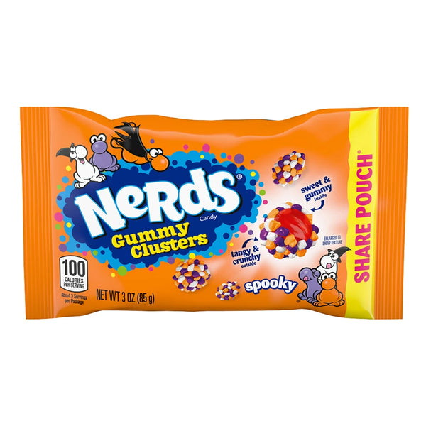 Nerds gummy clusters spooky 85g