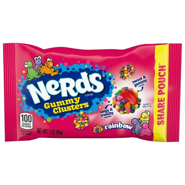 Nerds Gummy Clusters Share Pouch (85g)