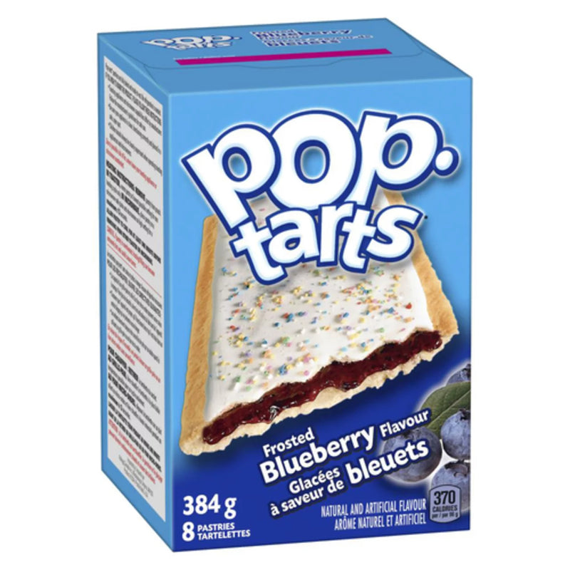 Pop Tarts Frosted Blueberry- 8 Pack (384g)