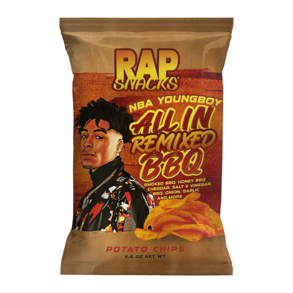 Rap Snacks NBA YoungBoy All In Remix BBQ (71g)