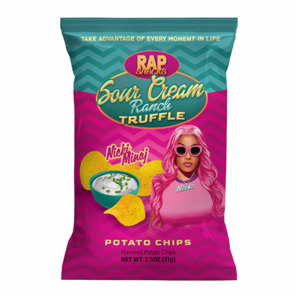 Rap snacks nicki minaj sour cream ranch truffle 71g