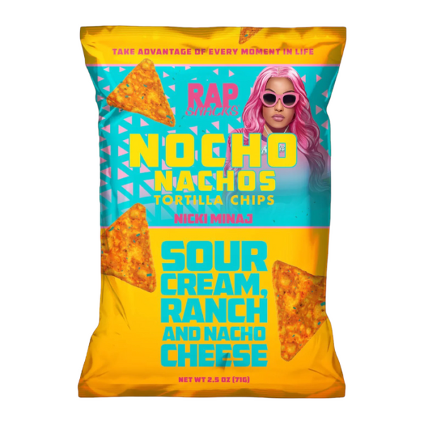 Rap snacks nicki minaj sour cream ranch nachos 71g