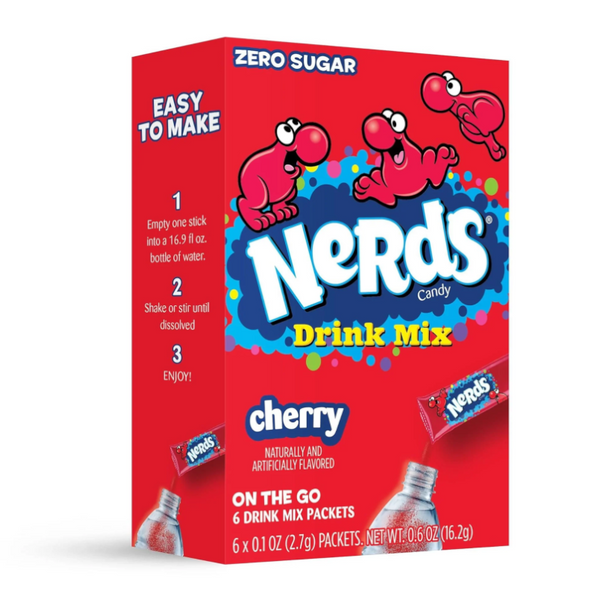 Nerds - Singles To Go Cherry- 6 Pack (16.2g)