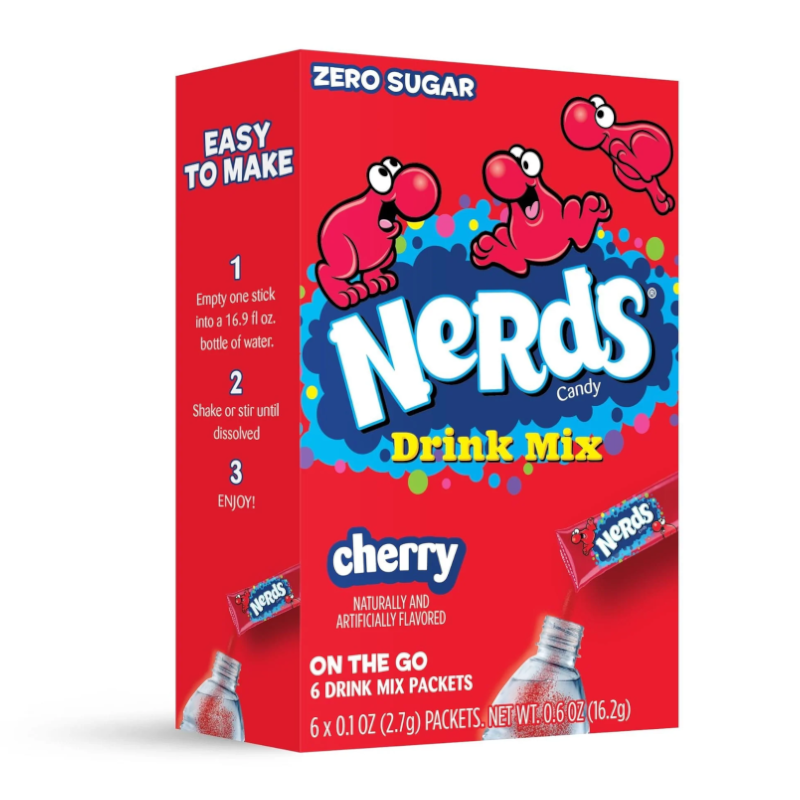 Nerds - Singles To Go Cherry- 6 Pack (16.2g)