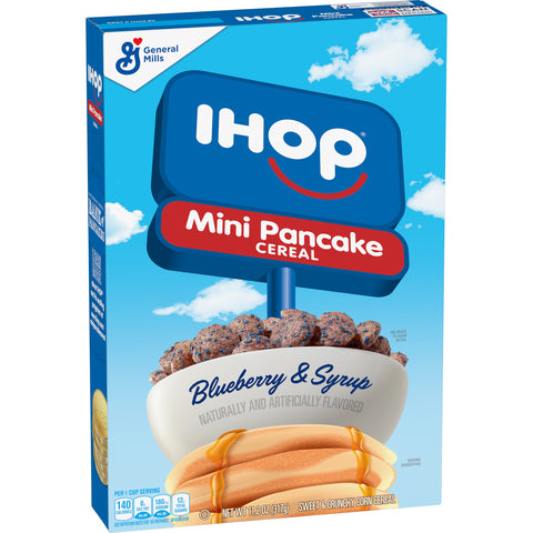 IHOP Blueberry & Syrup Mini Pancake Cereal (307g)