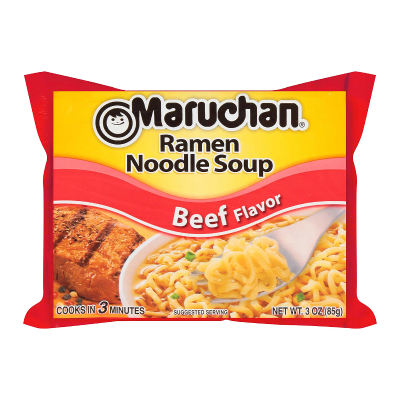 Maruchan - Beef Flavor Ramen Noodles (85g)