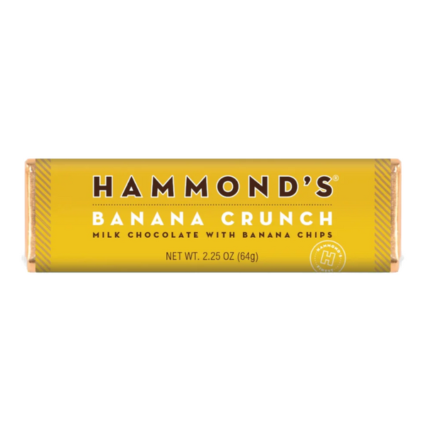 Hammond's Banana Crunch Milk Chocolate Bar (64g)