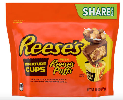 Reese’s Mini Cups with Reese’s Puffs Share Pack (272g)