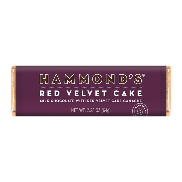 Hammond's Red Velvet Cake Milk Chocolate Bar (64g)