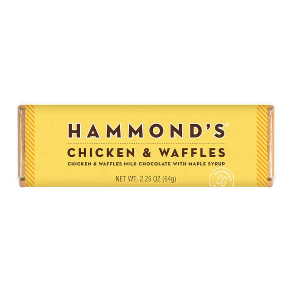 Hammond's Chicken & Waffles Milk Chocolate Bar (64g)