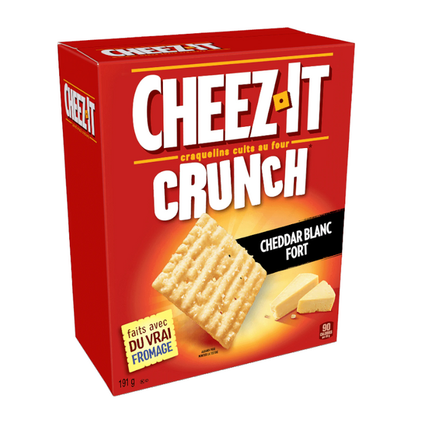 Cheez It Crunch Sharp White Cheddar (191g)