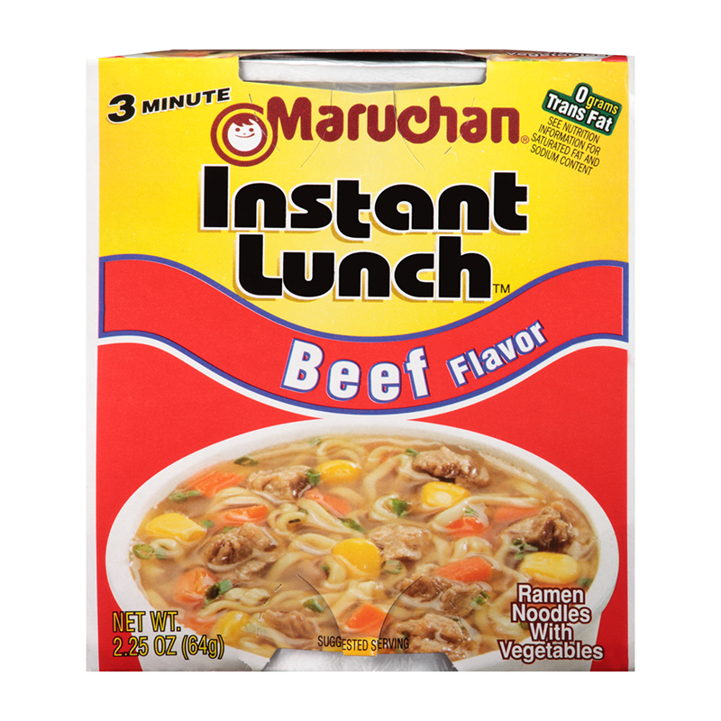 Maruchan - Beef Flavor Instant Lunch Ramen Noodles (64g)