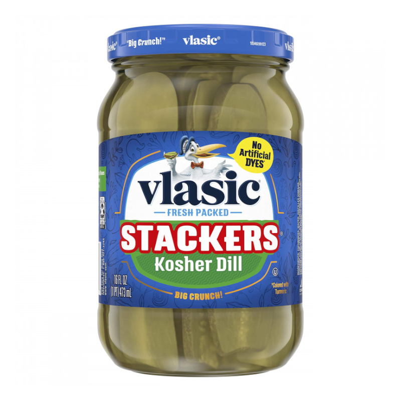 Vlasic Stackers Kosher Dill (473ml)