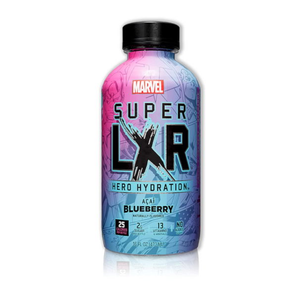 Arizona x Marvel Super LXR Hero Hydration Açaí Blueberry (473ml)