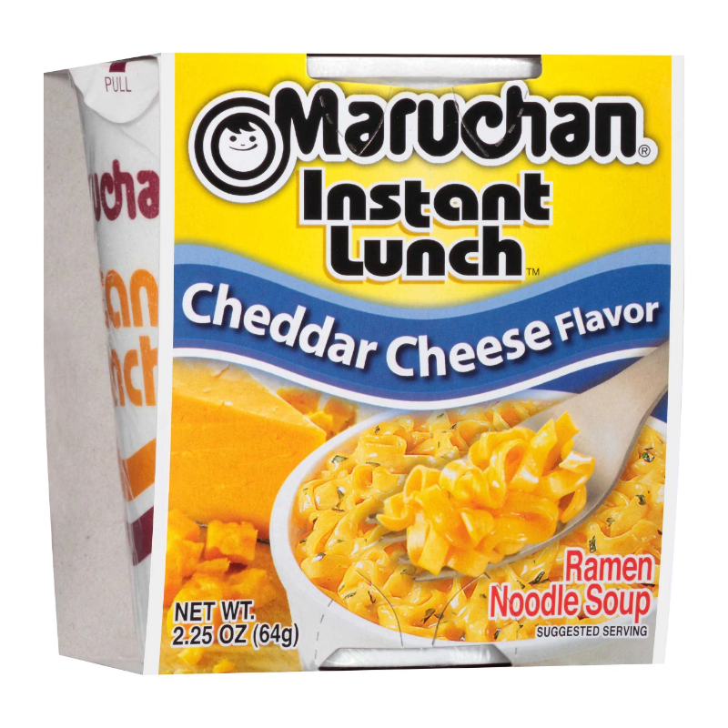 Maruchan - Cheddar Cheese Flavor Instant Lunch Ramen Noodles (64g)