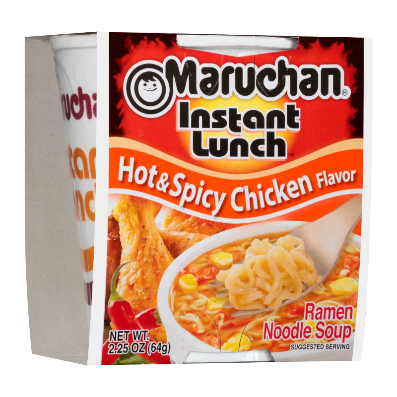 Maruchan - Hot & Spicy Chicken Flavor Instant Lunch Ramen Noodles (64g)