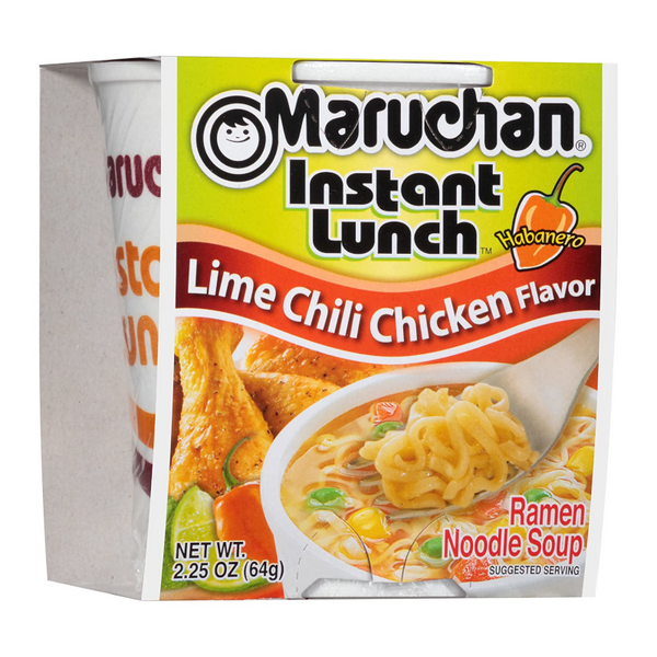 Maruchan - Lime Chili Flavour with Chicken Instant Lunch Ramen Noodles (64g)