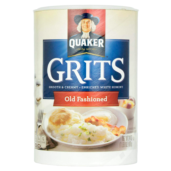 quaker grits old fashioned 680g