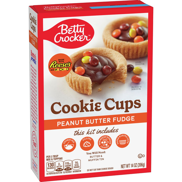 Betty Crocker Reese's Cookie Cups Peanut Butter Fudge (396g)