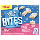 pop tarts frosted confetti cake bites 5 count box 200g