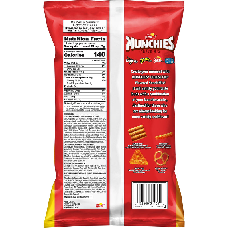 Frito Lay Munchies Cheese Fix (262.2g)