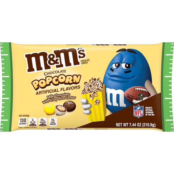m&ms chocolate popcorn 210.9g