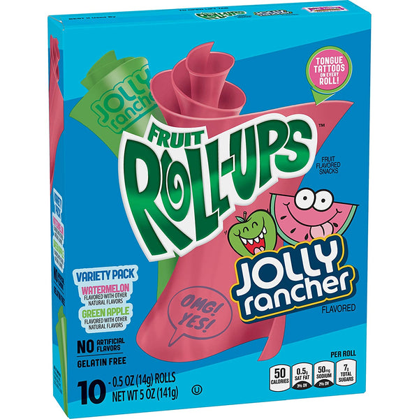 Jolly Rancher Fruit Rolls Ups Variety Pack 141g