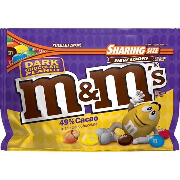 M&m's Dark Chocolate Peanut Sharing Pouch (286g)