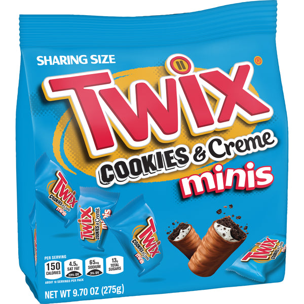 twix cookies and creme minis sharing size 275g