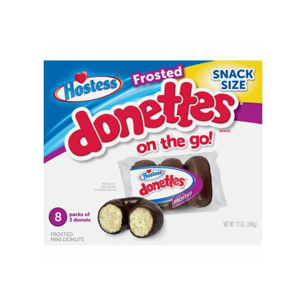 Hostess frosted donettes on the go 340g