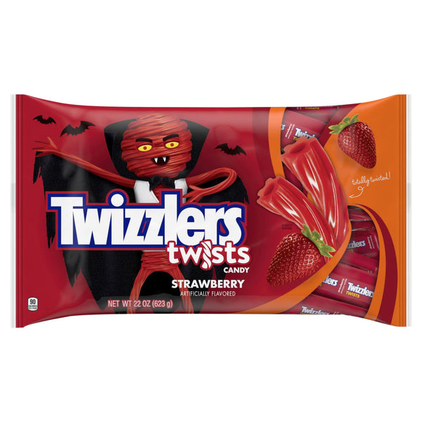 Twizzlers Twists Strawberry Big Bag (624g) [Halloween]