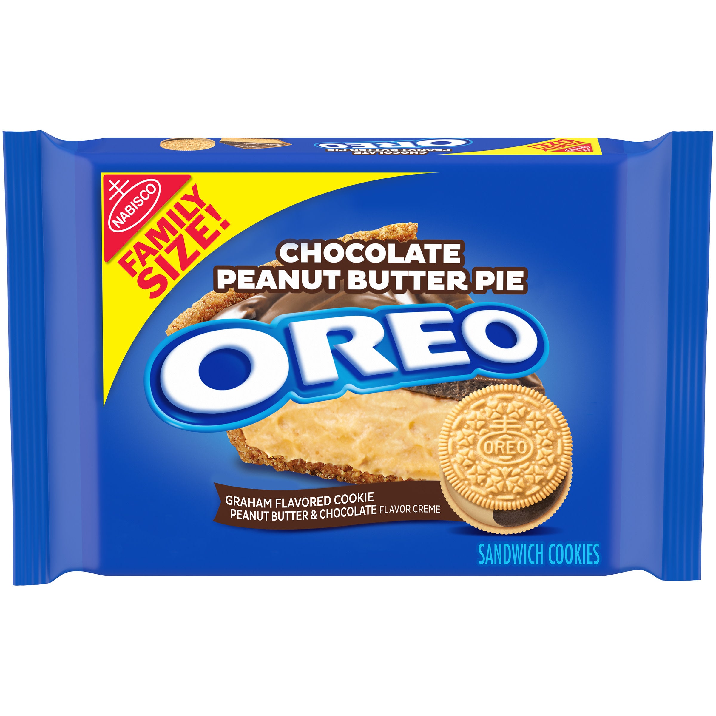 Oreo Chocolate Peanut Butter Pie Family Size (482g)